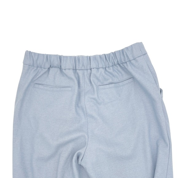 Banana Republic Womens Light Blue Wool Blend Pleated Front Pants Size 14 NWT - Picture 3 of 8